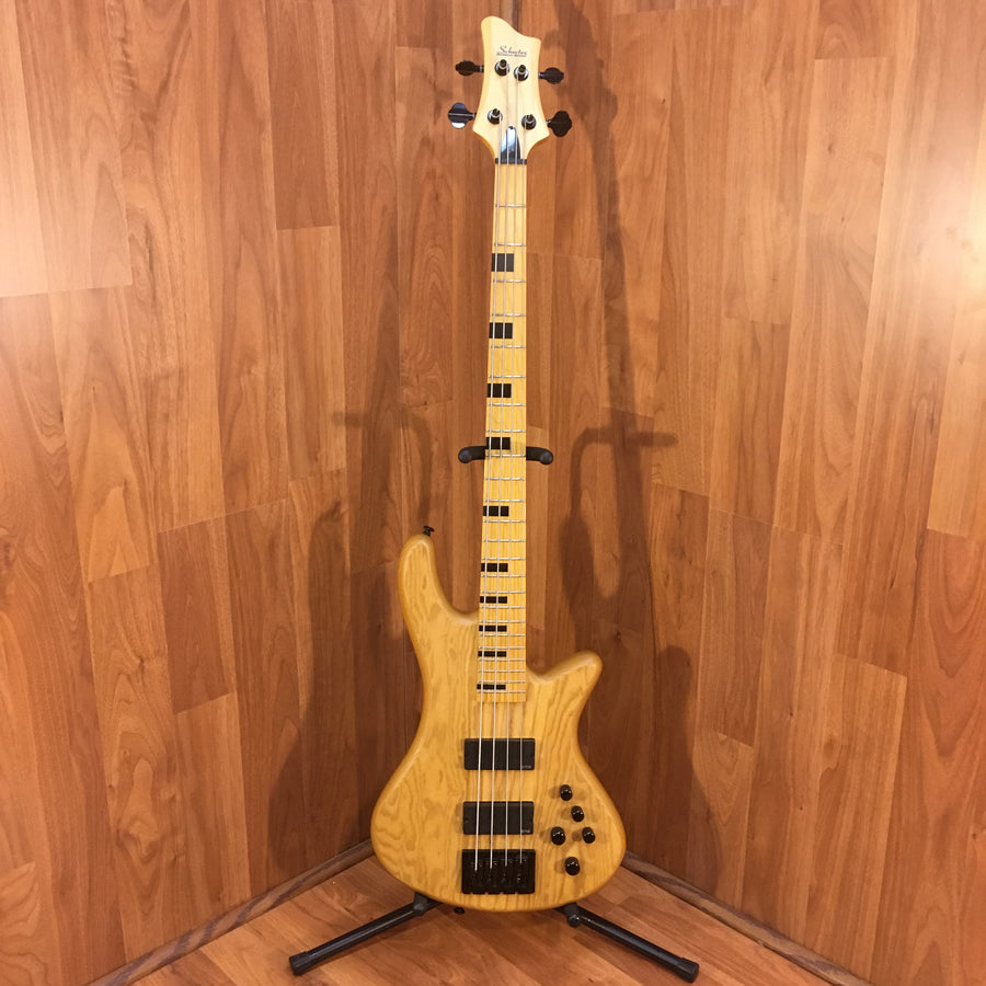 ** Schecter Diamond Series Stiletto 4 Session Natural Bass