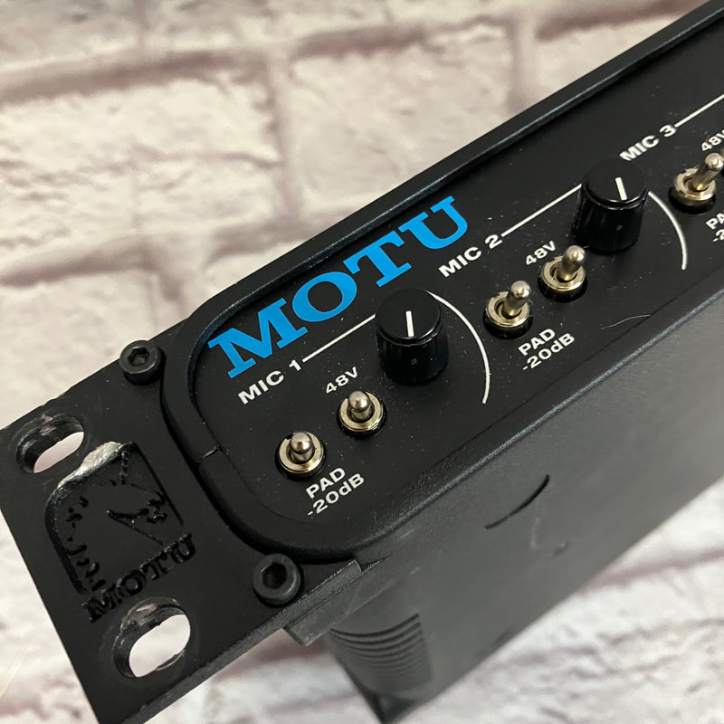 Motu Interface Rack Motu 8 Pre Audio Interface - Evolution Music