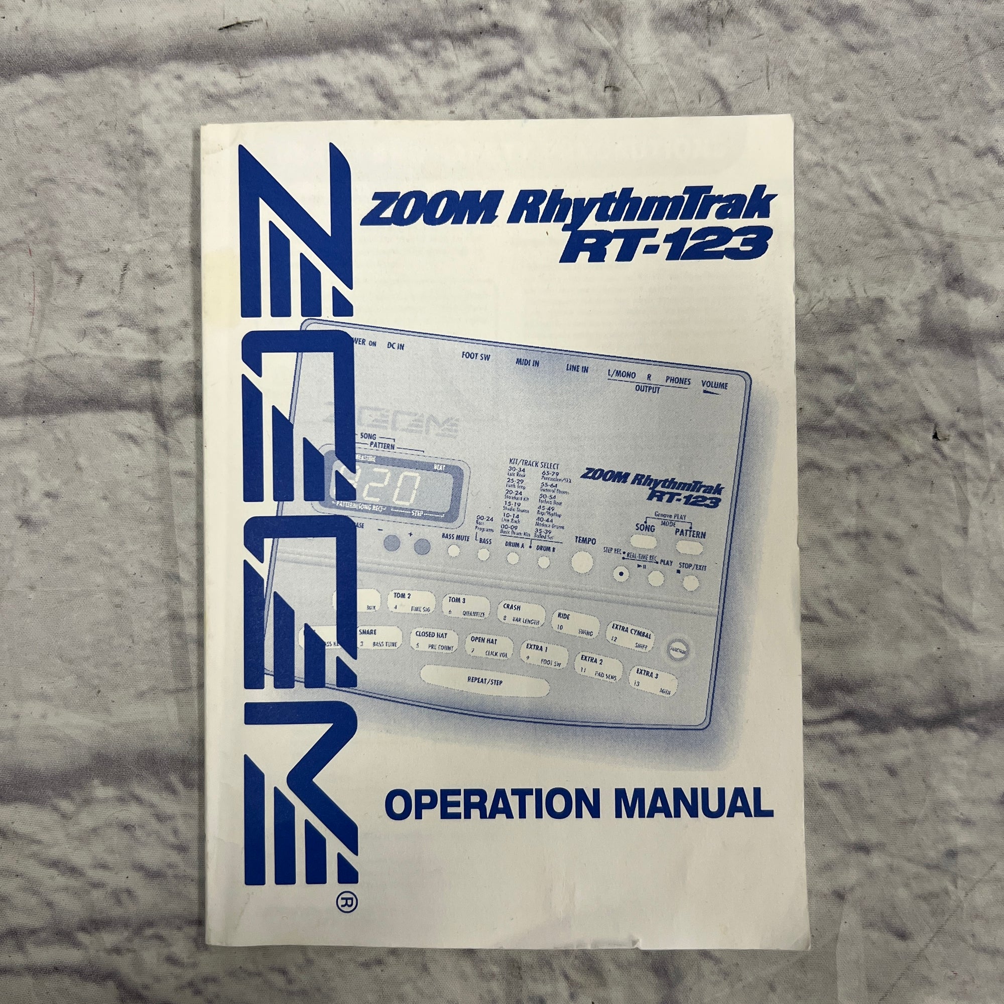 Zoom RT-123 Electronic Drum Machine