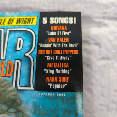 Guitar World October 1996 Kurt Cobain The Lost Interview Guitar Magazine