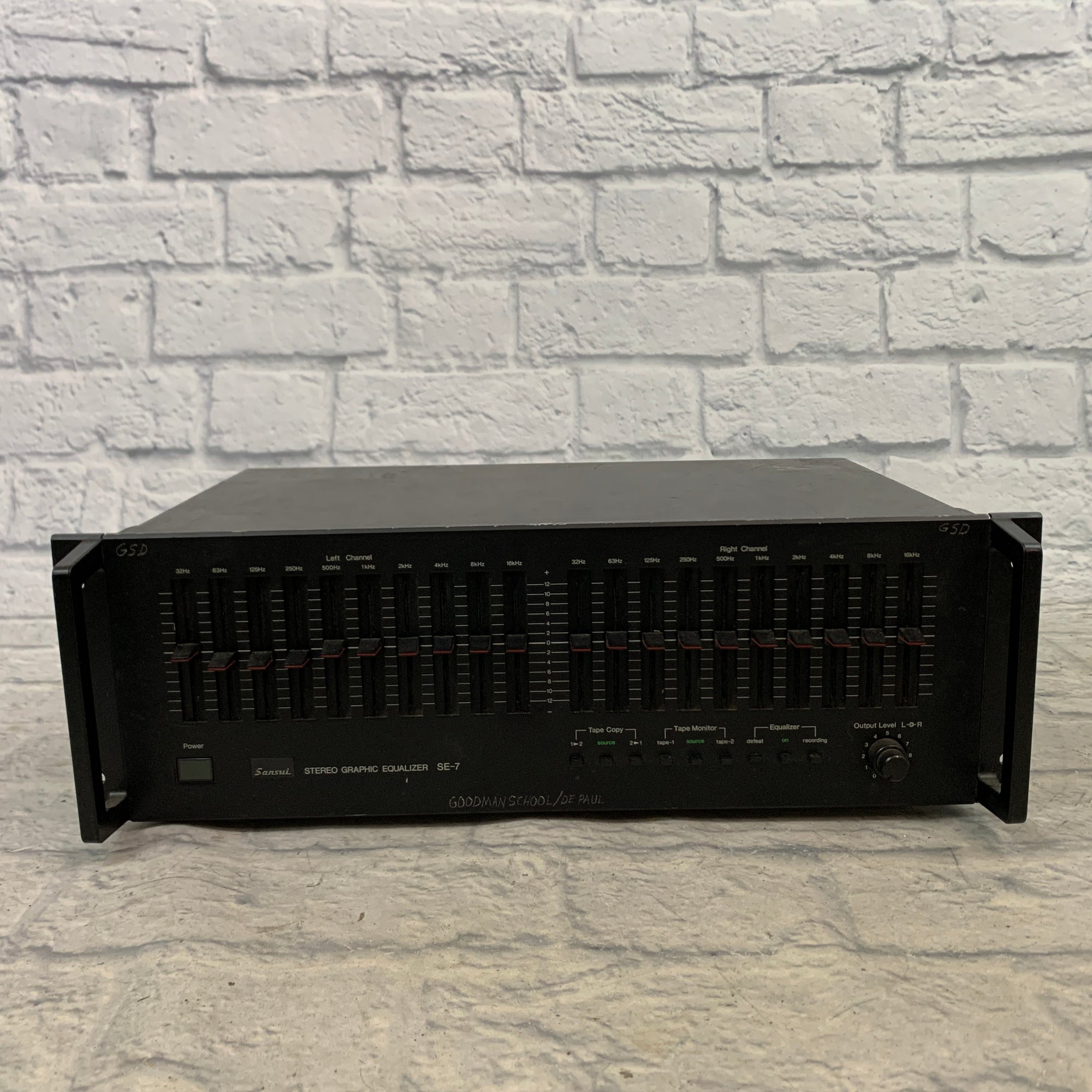 Sansui SE-7 Stereo Graphic Equalizer Rack EQ