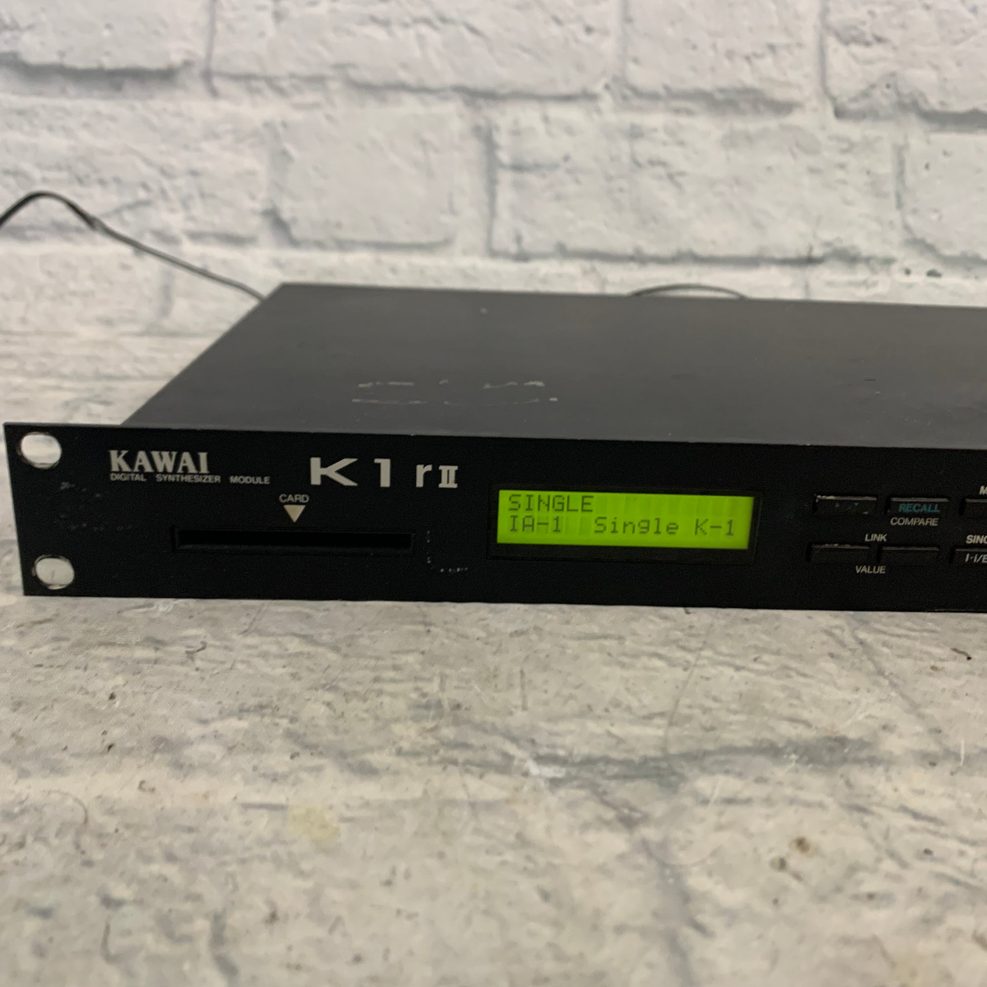 Kawai K1 rII r2 Rackmount Digital Synth Module
