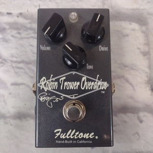 robin trower effects pedals Fulltone Robin Trower Overdrive Pedal