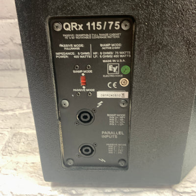 Electro-Voice QRX115/75 Passive Speaker Pair
