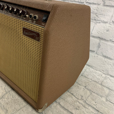 Fender Acoustasonic 30 Acoustic Guitar Amp w/vinyl cover