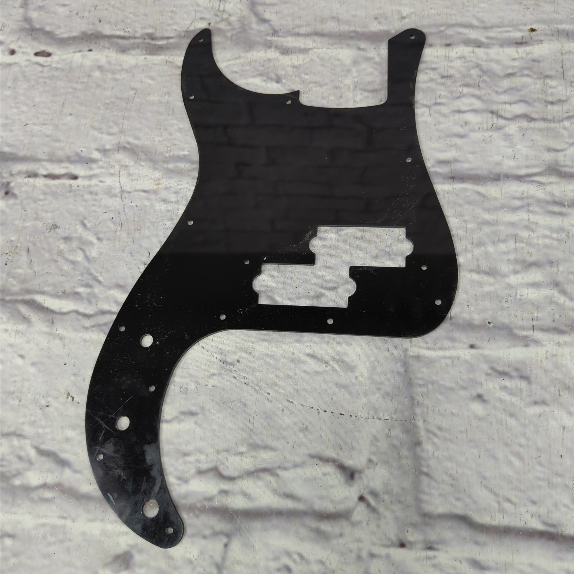 Unknown Black P Bass Pickguard