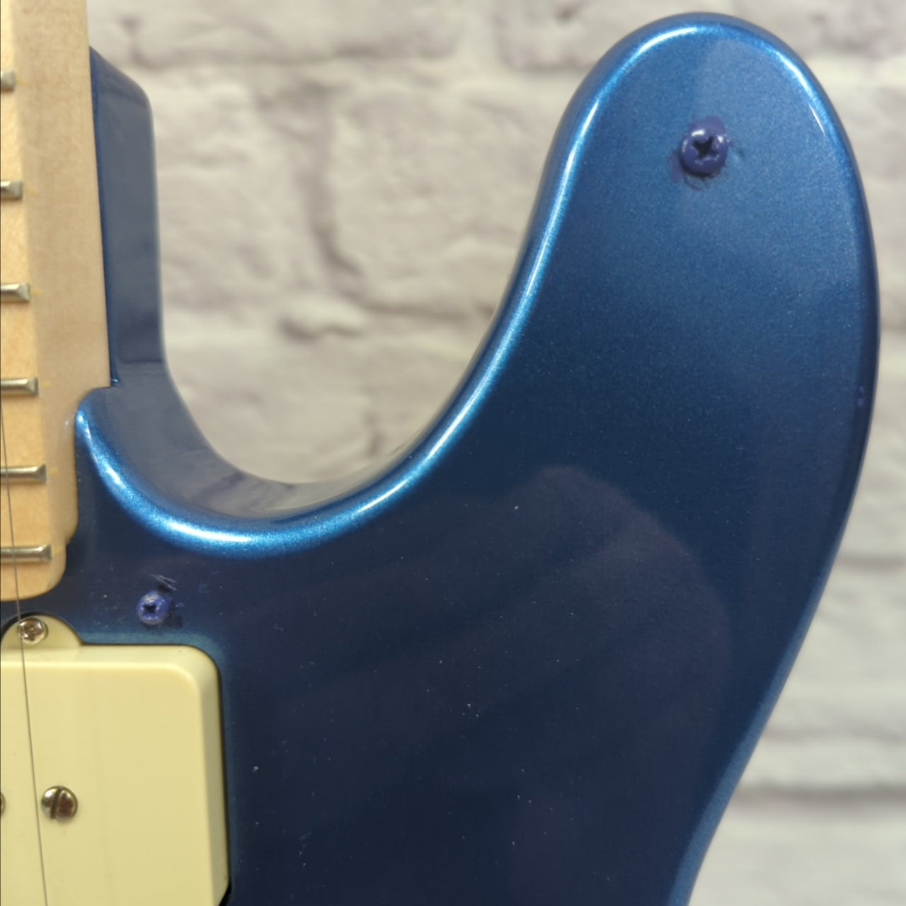 Squier by Fender Paranormal Cabronita Telecaster Thinline Electric Guitar - Lake Placid Blue