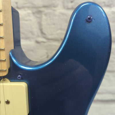 Squier by Fender Paranormal Cabronita Telecaster Thinline Electric Guitar - Lake Placid Blue