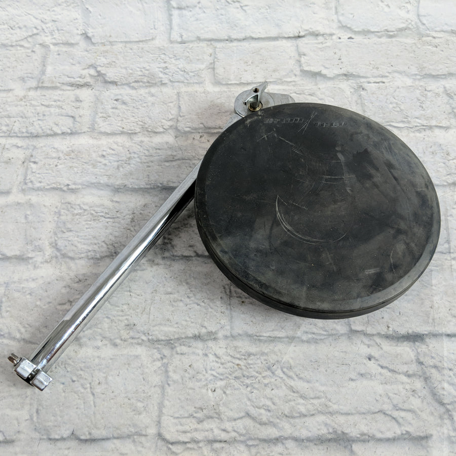 Drum Tech Flat Pad Single Zone Trigger Pad with Pearl Mount