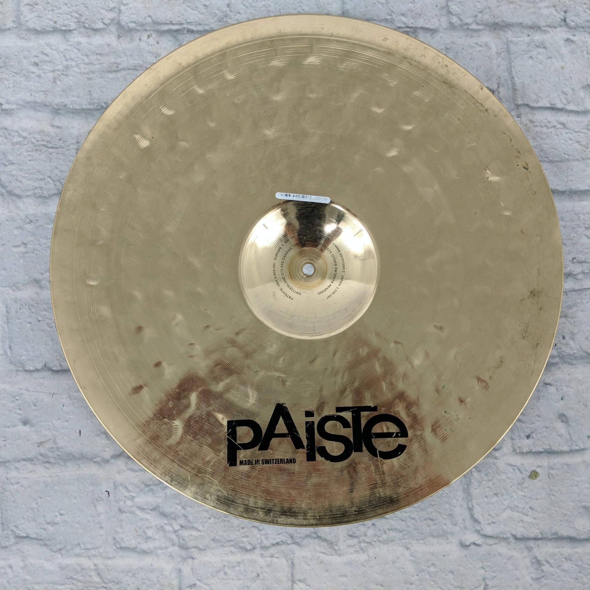 Paiste 20" Signature Reflector Dry Ride Cymbal