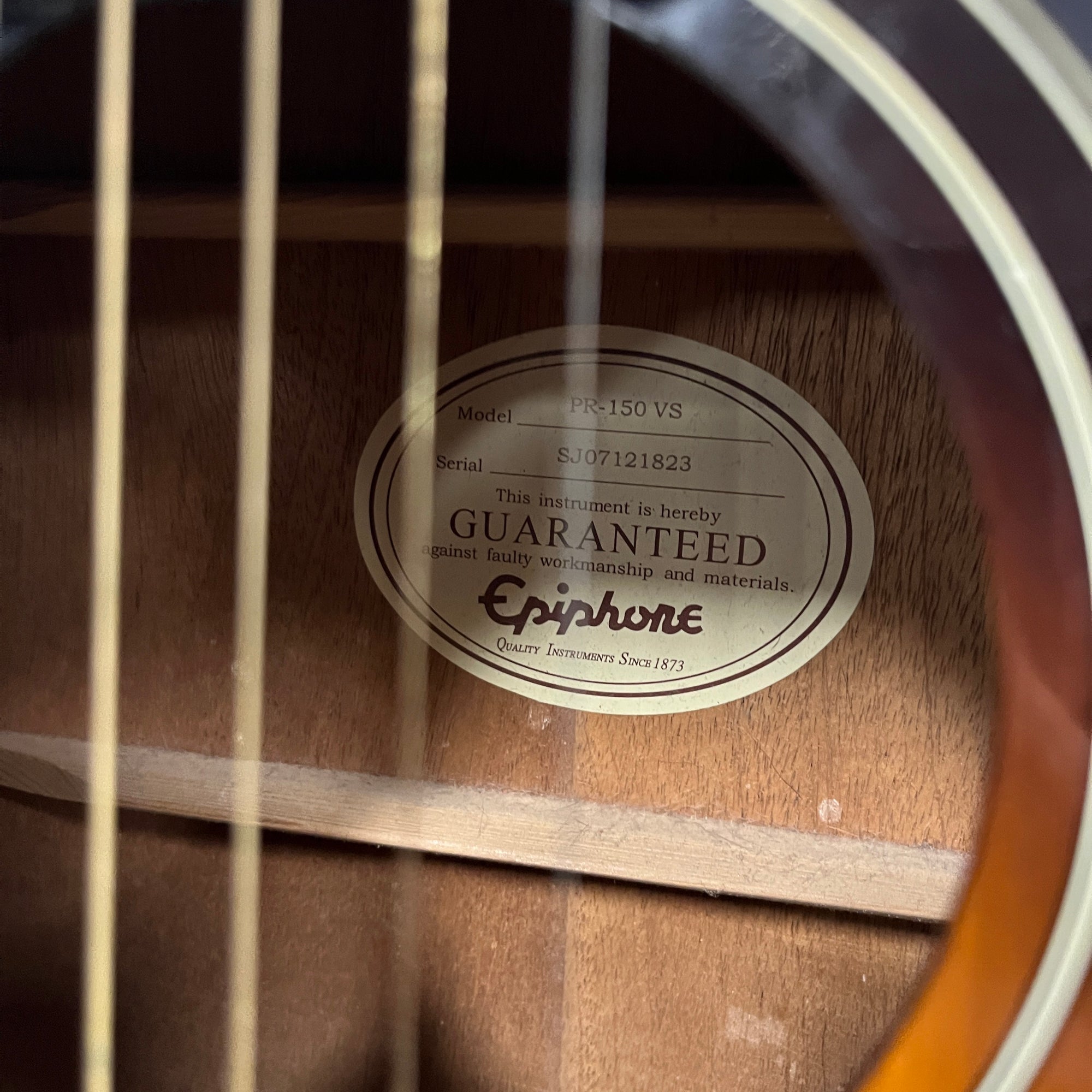 Epiphone PR-150 Acoustic Guitar