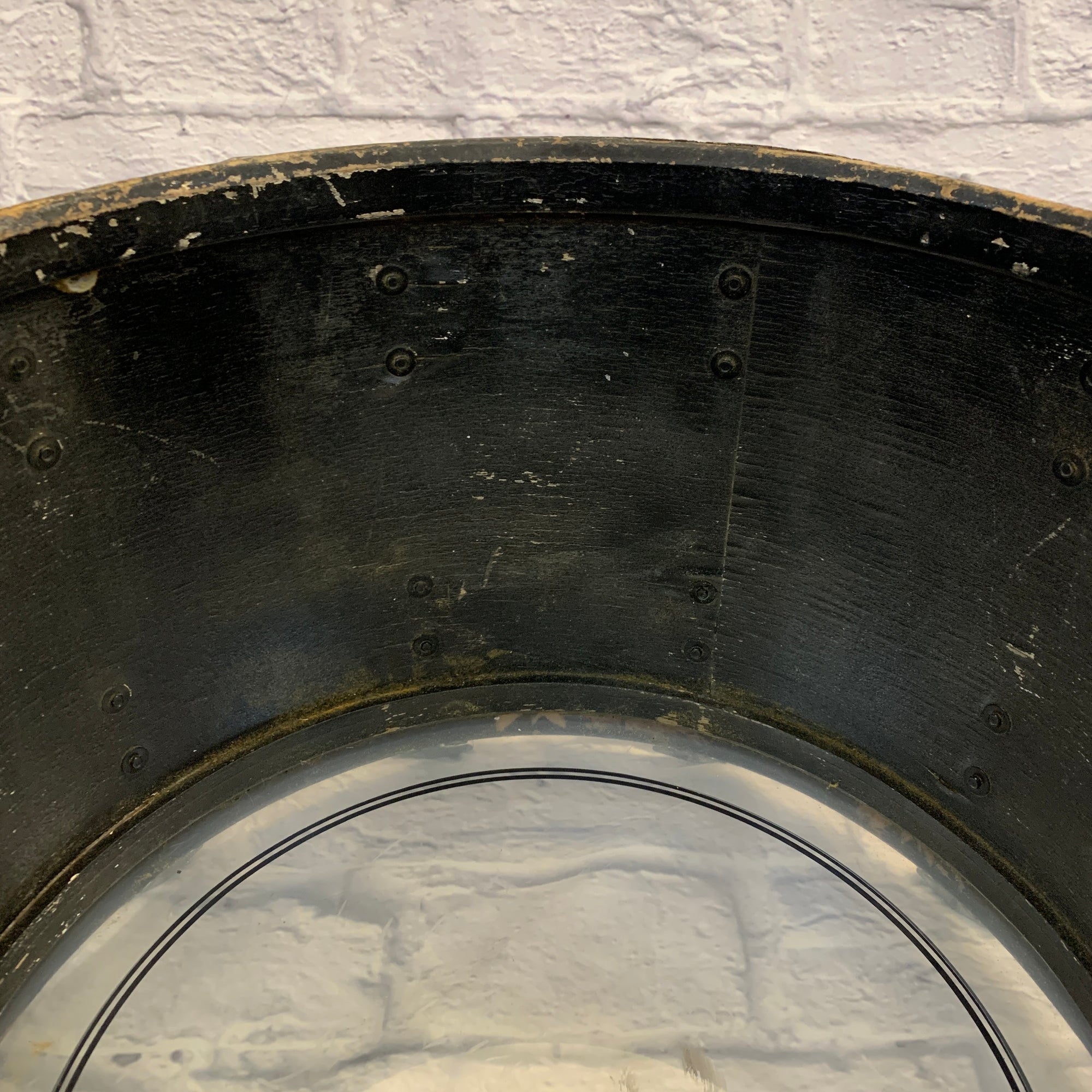 1960s Ludwig 22" Bass Drum w/ Tom Mount Black Oyster Pearl