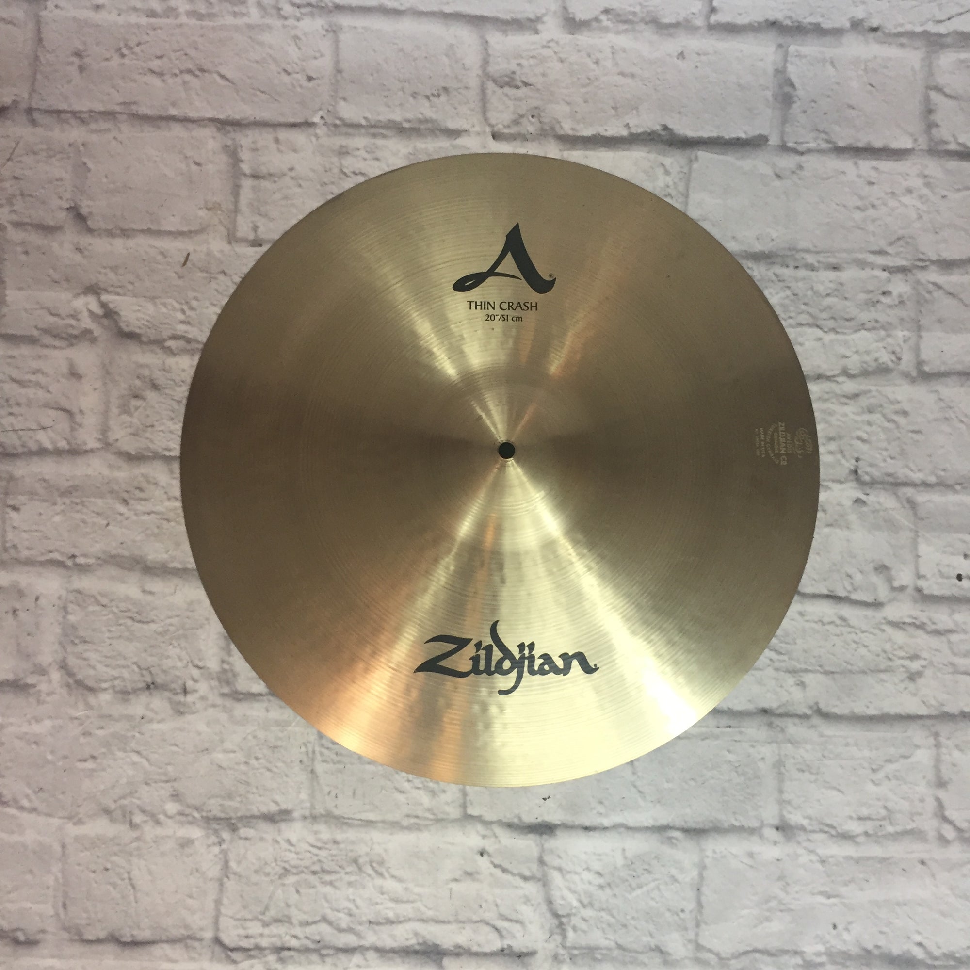 Zildjian 20" A Thin Crash Cymbal