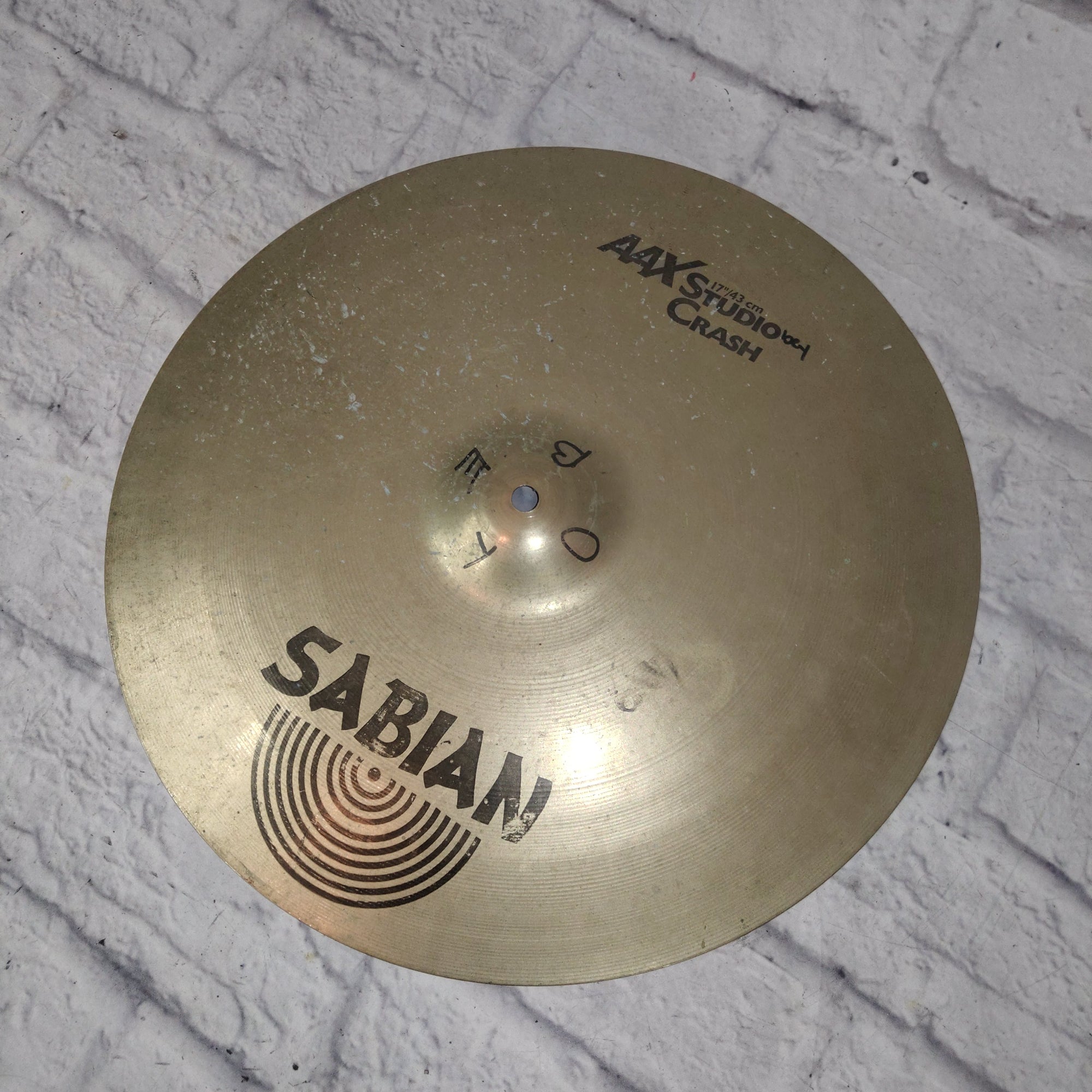 Sabian AAX Studio Crash 17 Crash Cymbal