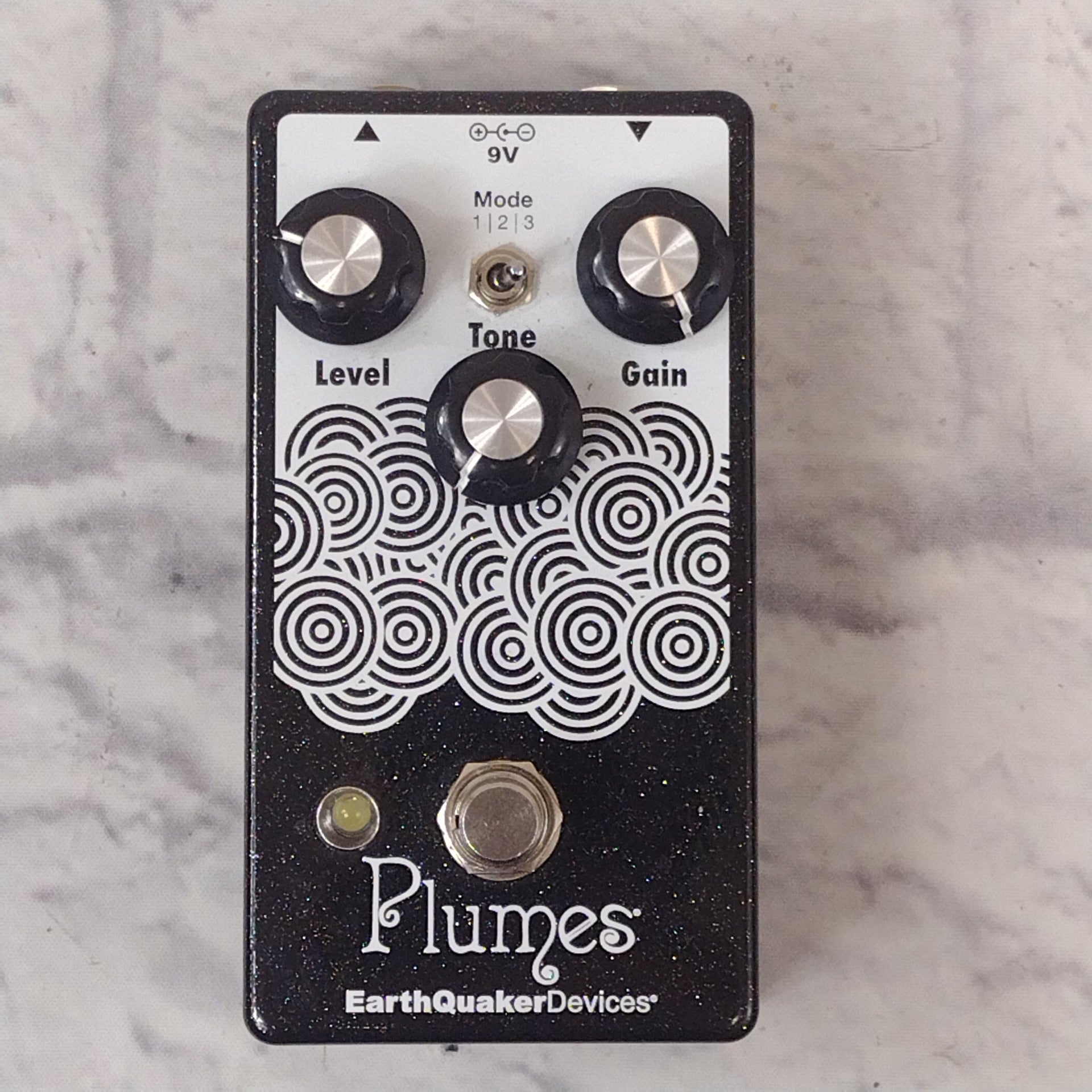 ギター EarthQuaker Devices Plumes Black Sparkle EarthQuaker Devices Plumes Small Signal Shredder Overdrive