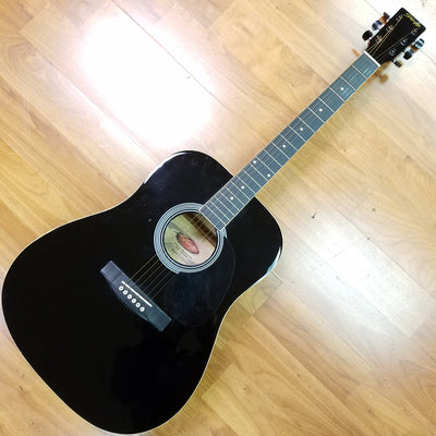 Stagg SW203 Acoustic Guitar Black