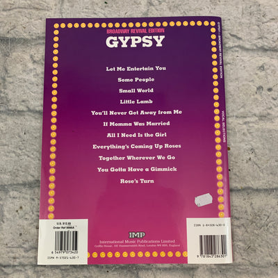 Gypsy Broadway Revival Edition Vocal Selection