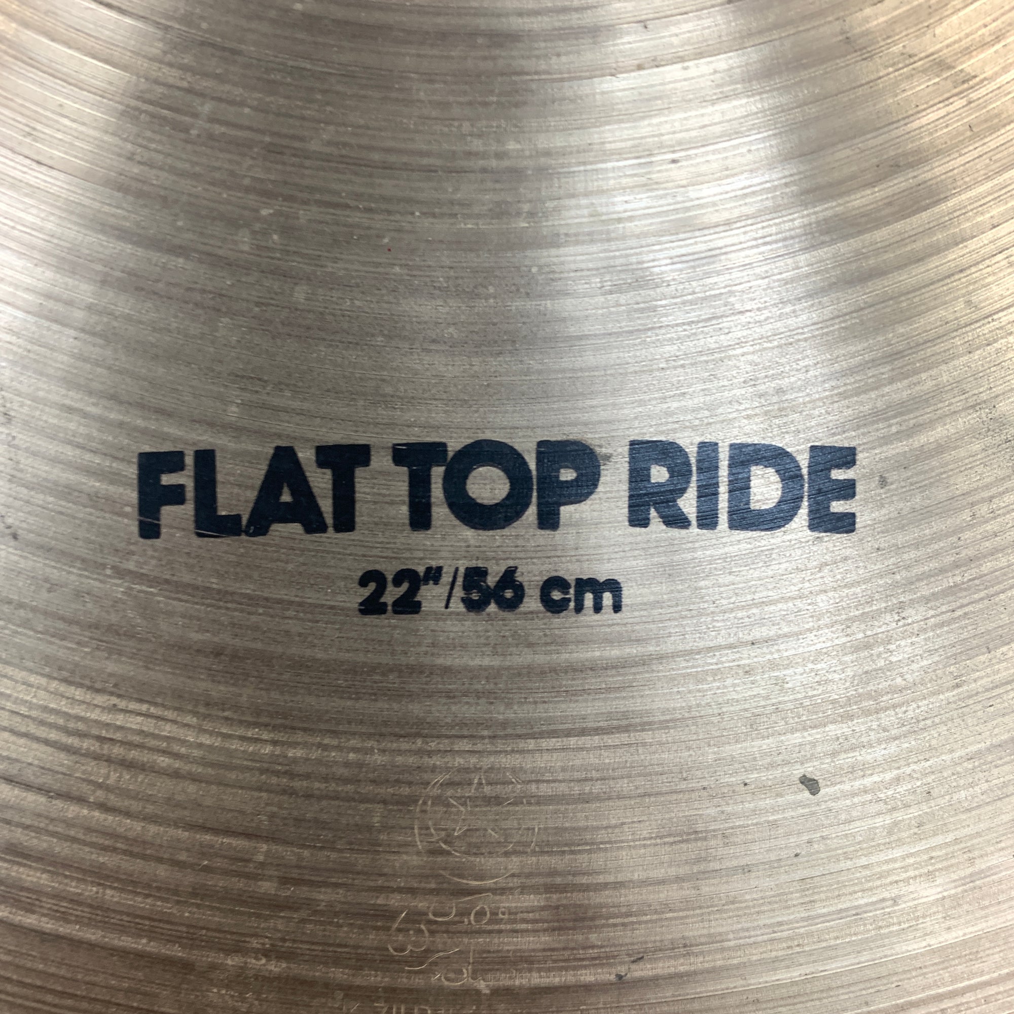 Vintage Zildjian K Flat Top Ride 22 1980's