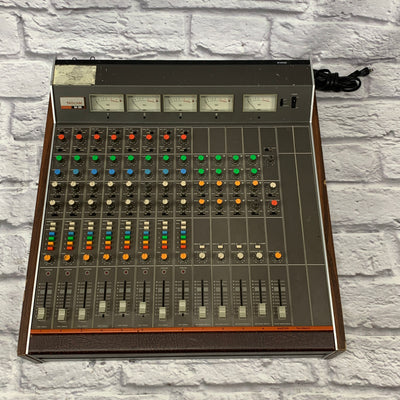 Vintage Tascam TEAC M-35 Mixing Console w/ Road Case