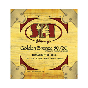 S.I.T. String GB1048 Extra Light 80/20 Bronze Acoustic Guitar String