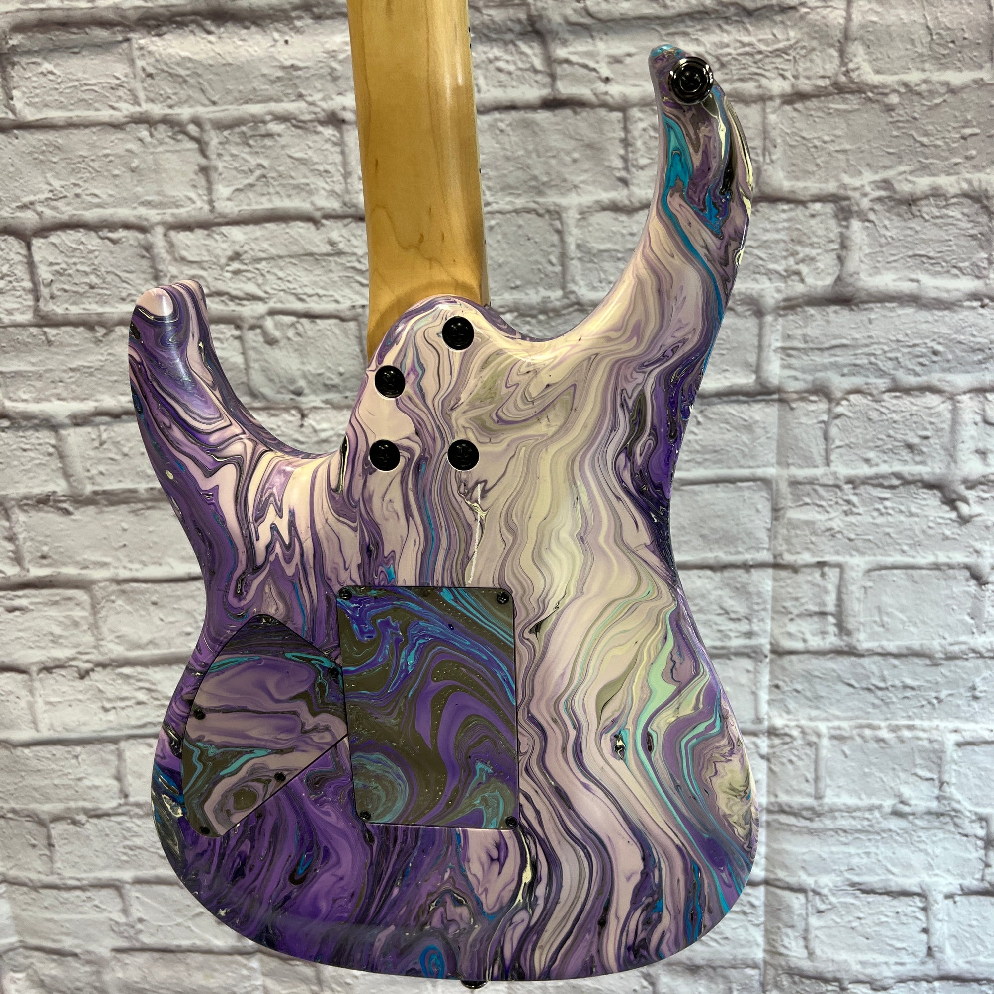 Spear Gladius Purple Swirl Electric Guitar - Evolution Music