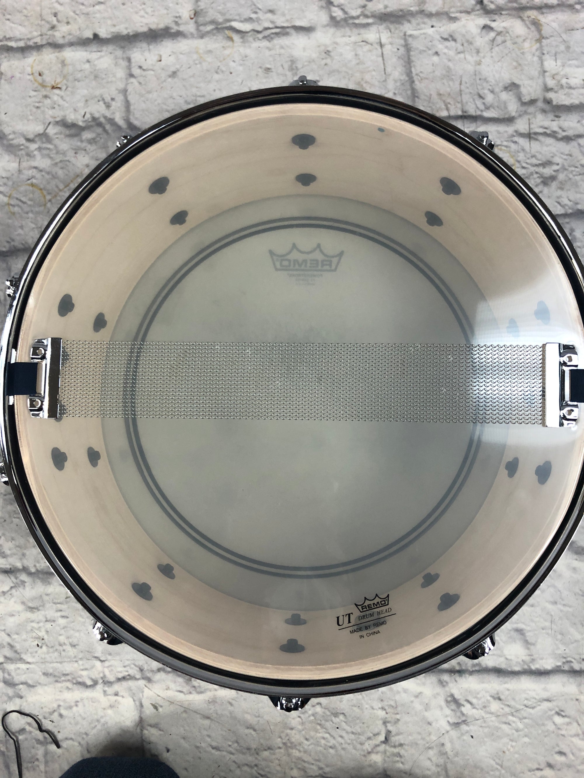 Yamaha Stage Custom All Birch Shell Snare Cranberry Red