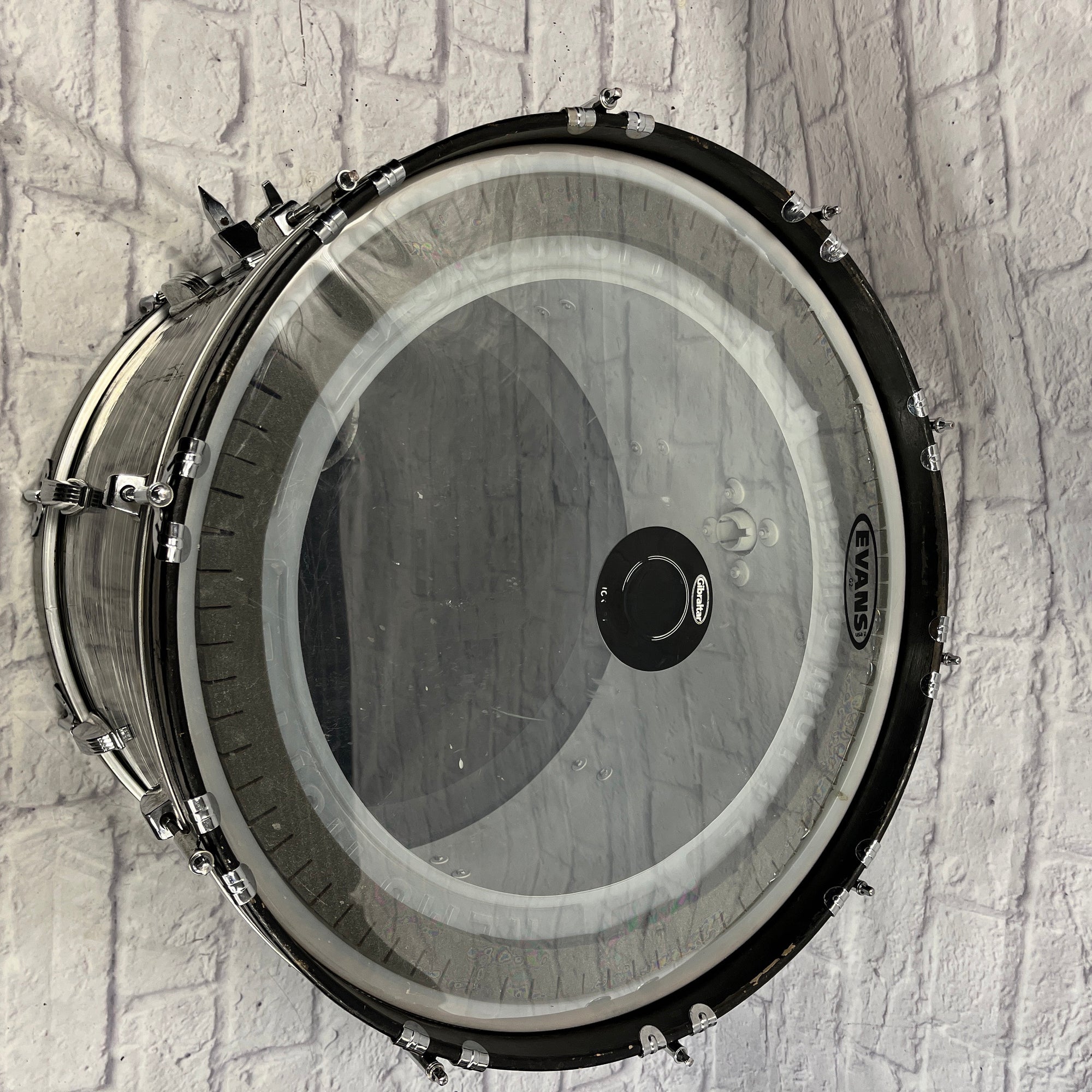 Ludwig Blue and Olive Kick Drum Black Oyster 22x15" Bass Drum