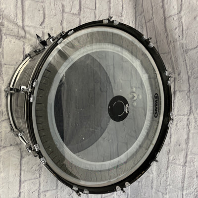 Ludwig Blue and Olive Kick Drum Black Oyster 22x15" Bass Drum