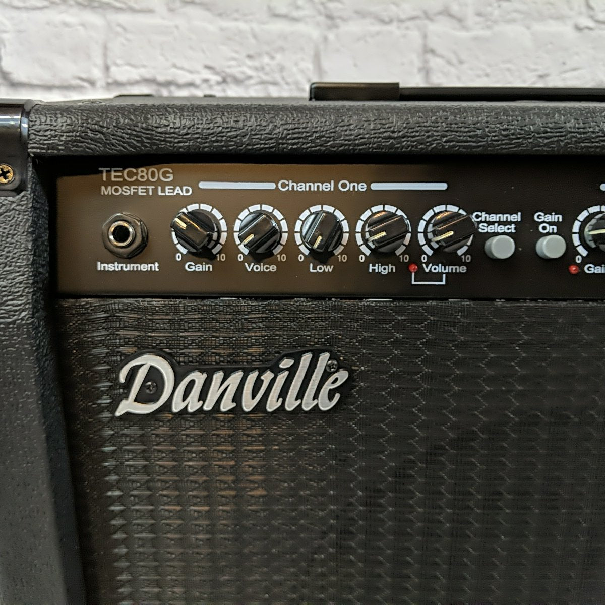 Danville TEC80G Mosfet Lead 112 80W Guitar Combo Amp w/ Celestion G12P-80