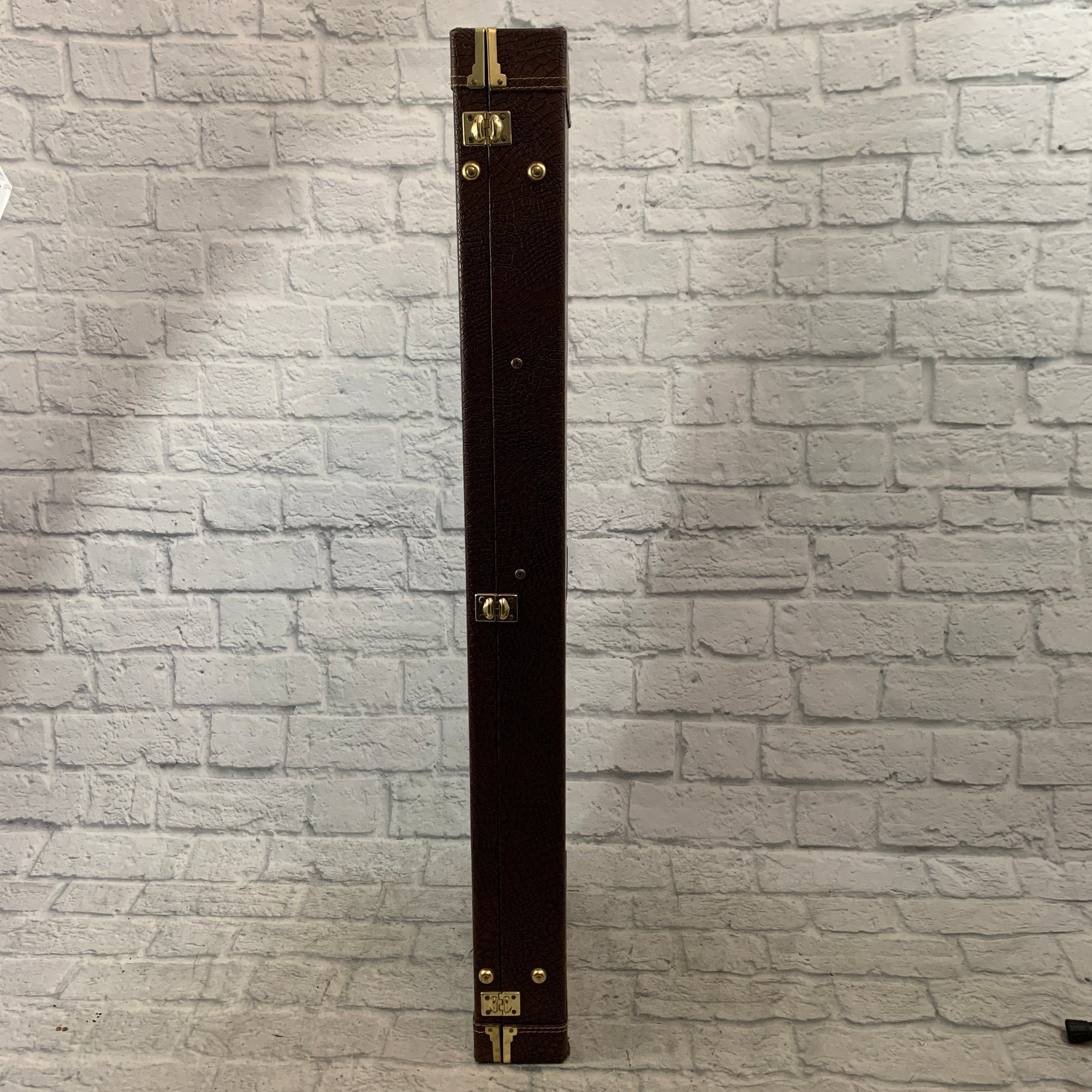 Strongbox Brown Locking Electric Hardshell Case