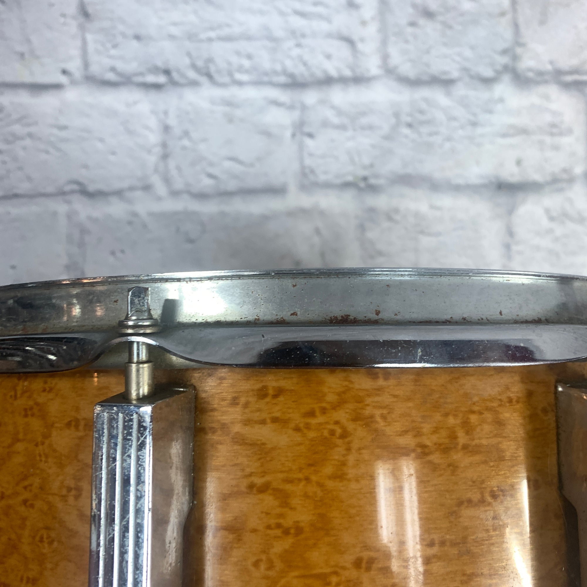 Tama Artwood Soprano Gravure Amber 13 x 6.5 Japanese Snare Drum