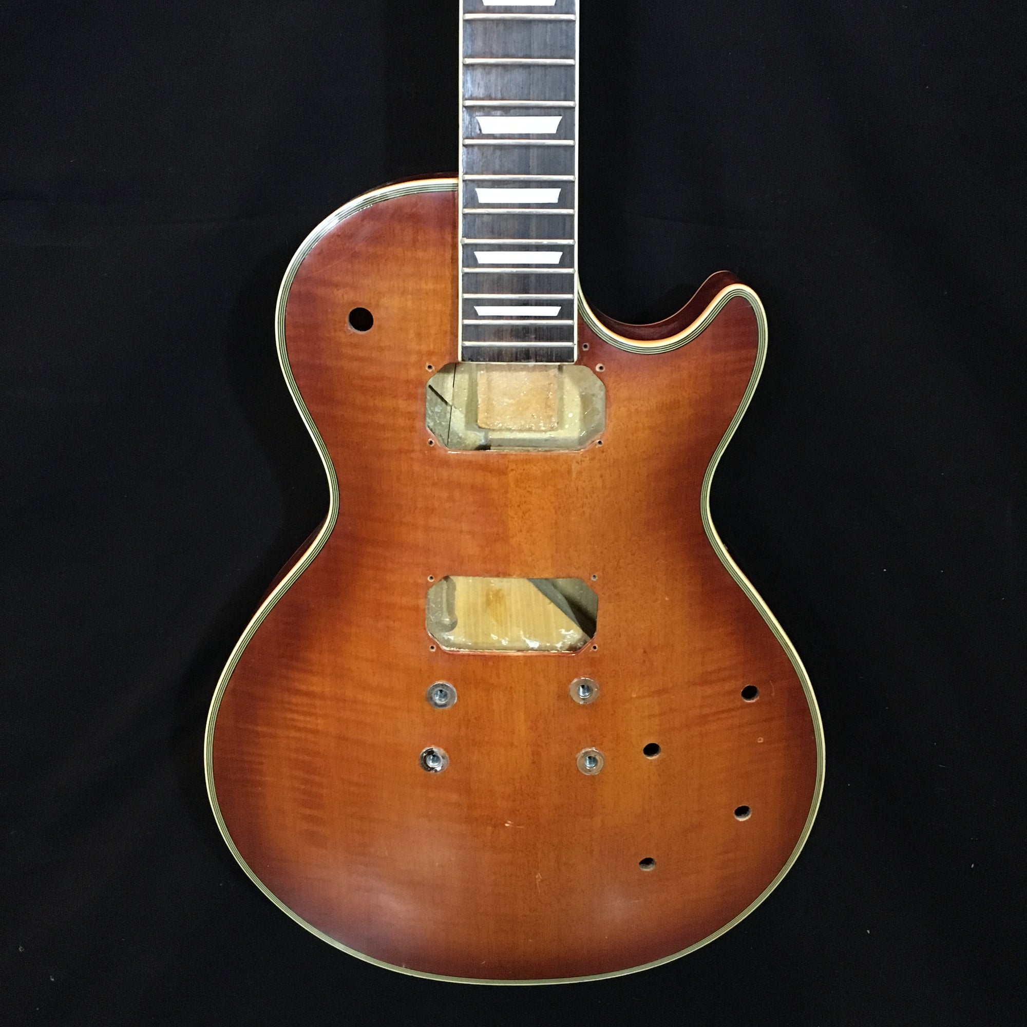 Unknown Brand LP Style Electric Guitar Body/Neck