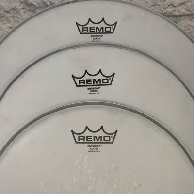 Remo Emperor Coated Drumhead Pack 12" 13" 16" (Used)