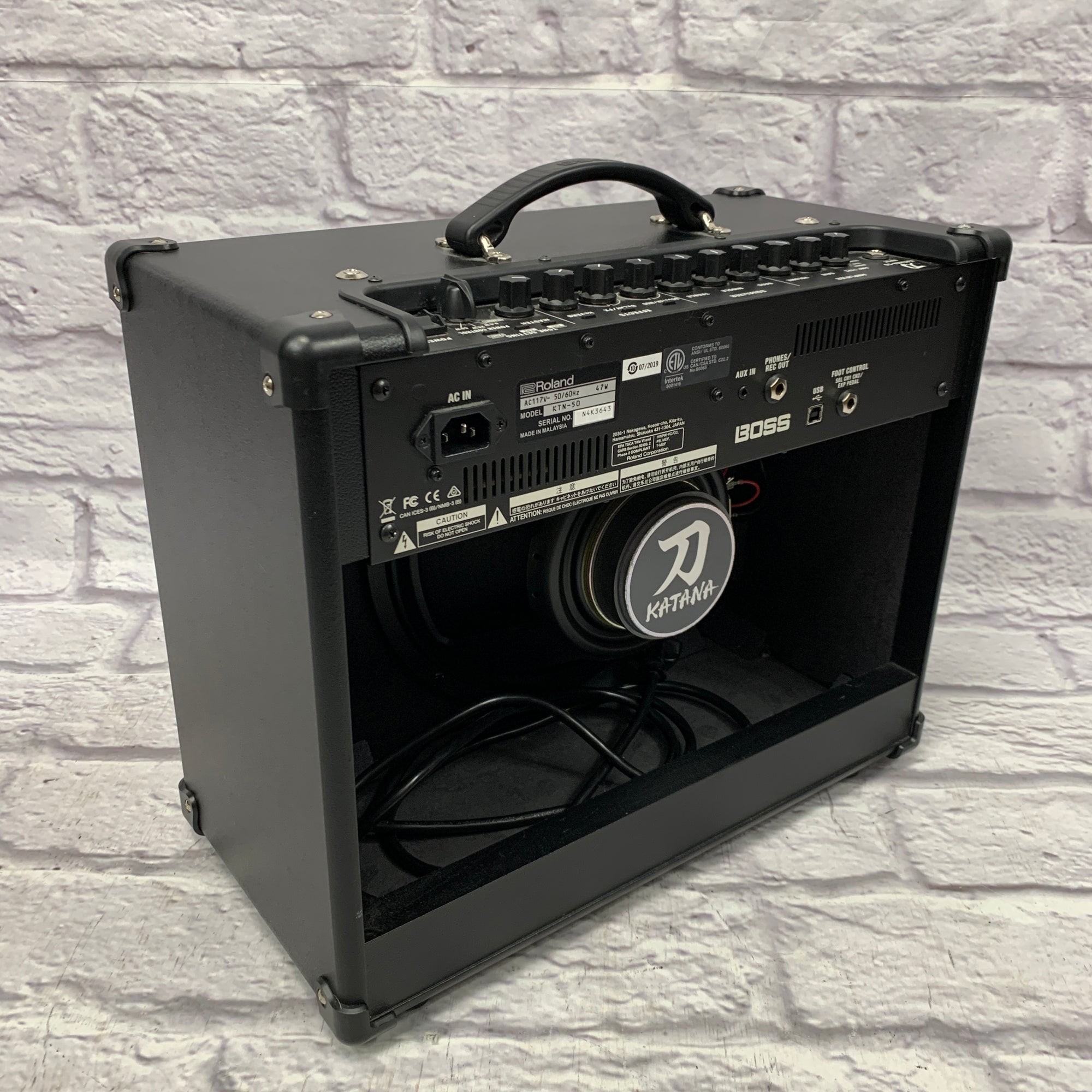 Boss Katana-50 Guitar Combo Amp