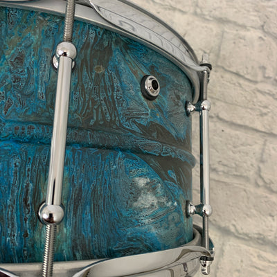 Pork Pie 13" Brass Patina Snare Drum