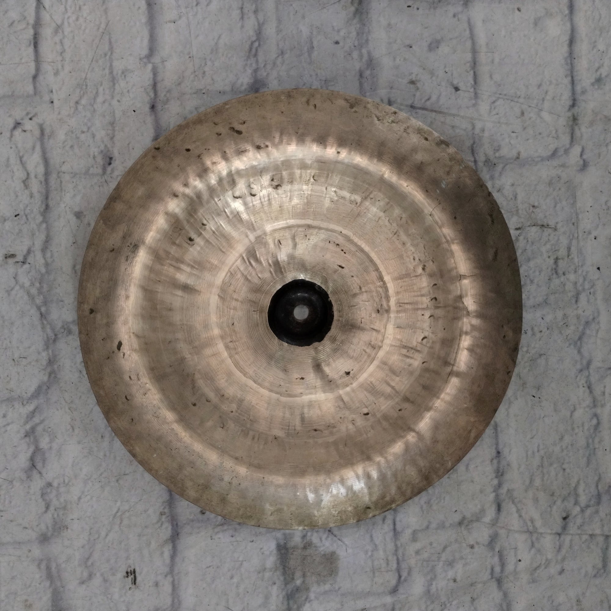 Unknown w/ "Top Bell" Splash Cymbal
