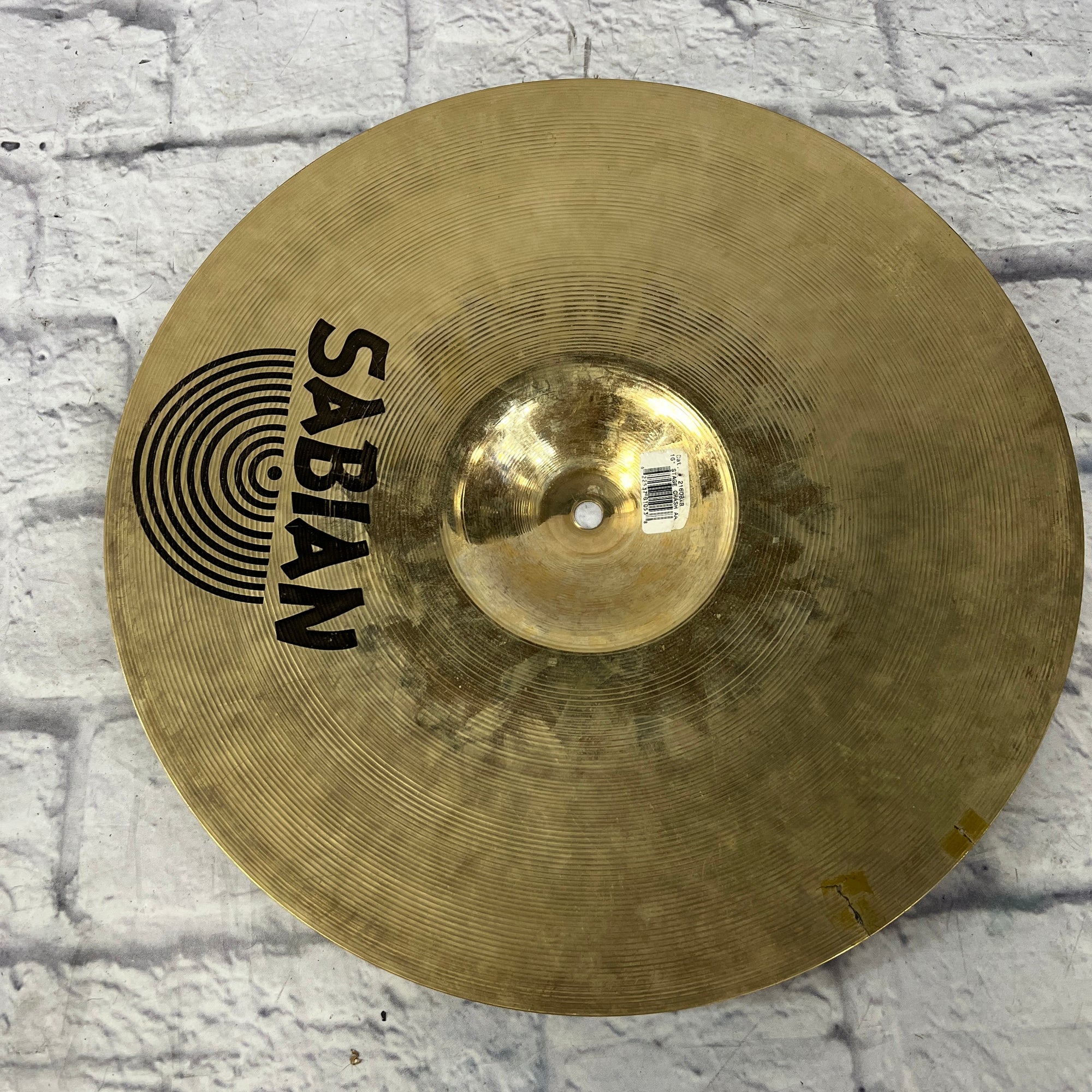 Sabian AAX Stage Crash 16 (Cracked) Crash Cymbal