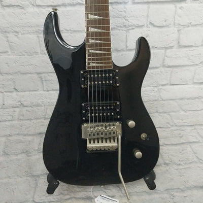 Douglas 7 String Guitar Black