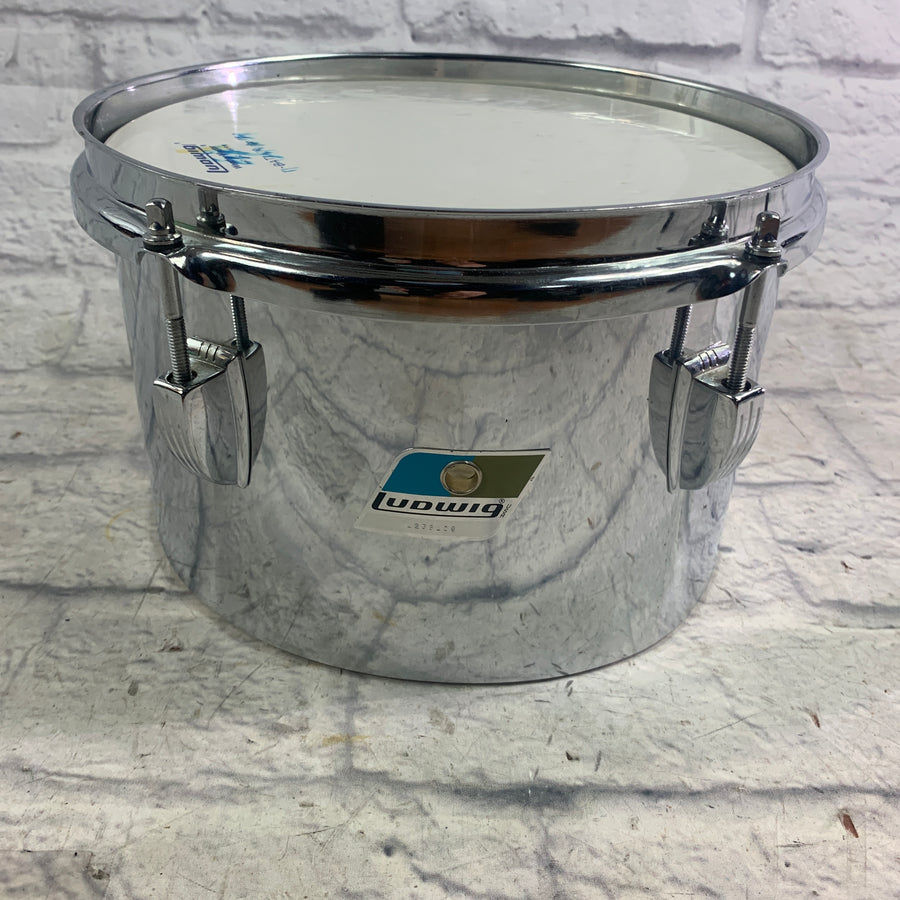Ludwig 10 Chrome Over Vistalite Concert Tom