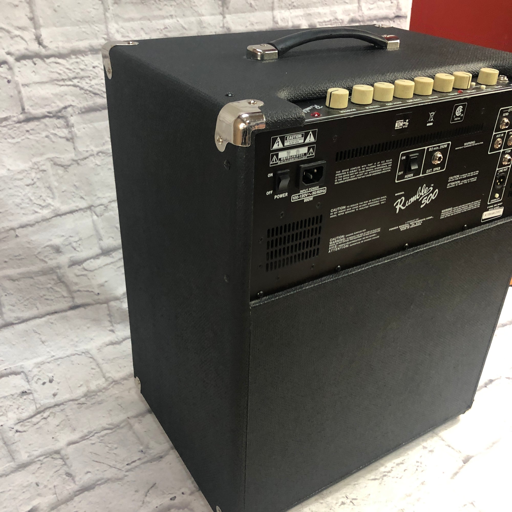 Fender Rumble 500 Bass Combo Amp