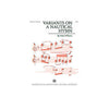 00-4381 Variations on a Nautical Hymn - Music Book