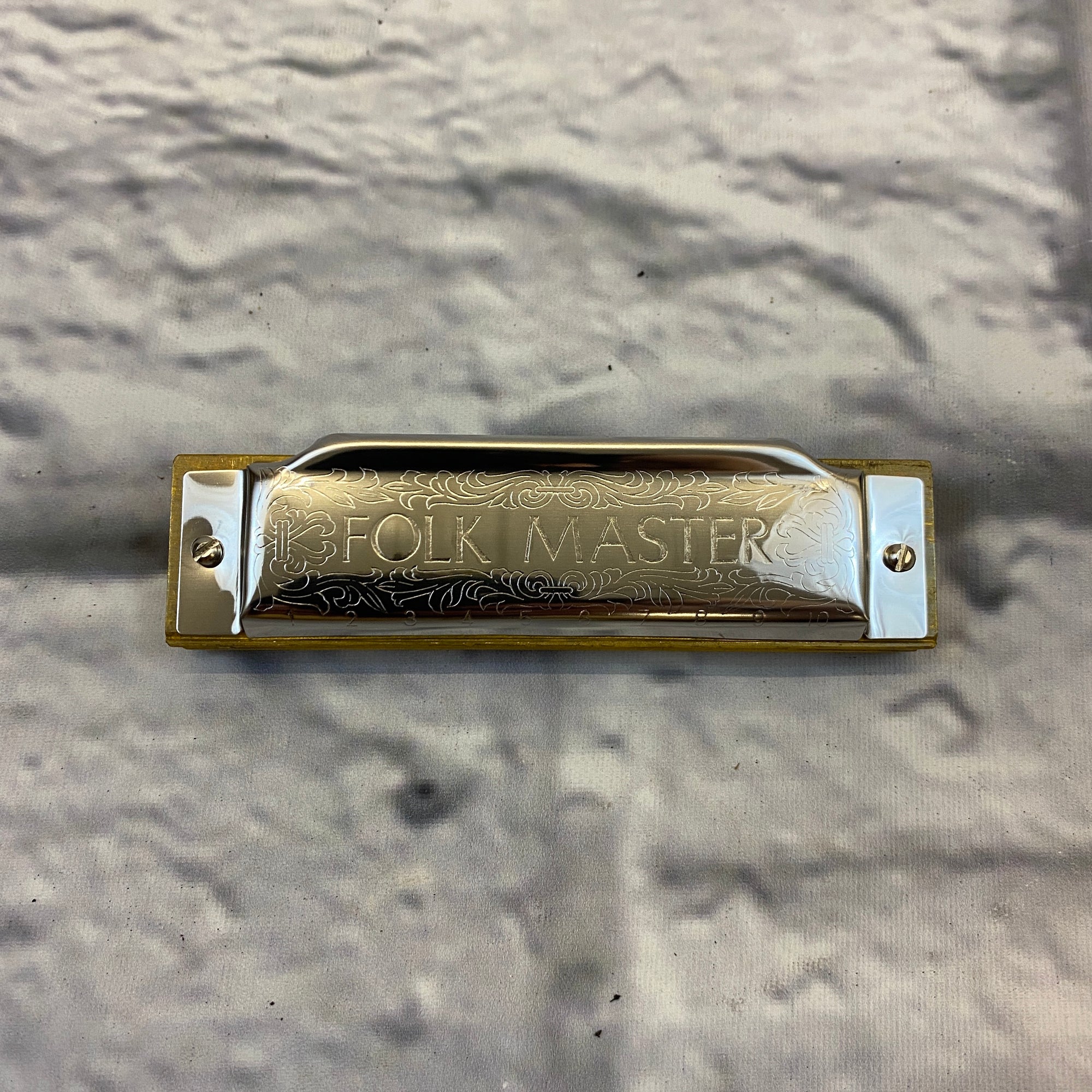 Suzuki Folkmaster 10 Hole Diatonic Harmonica - A