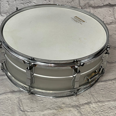 Vintage 70s Ludwig Acrolite 5 x 14 Aluminum Snare