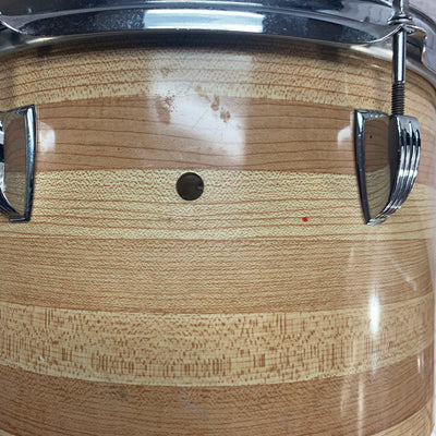 Vintage Ludwig 10 & 12 Butcher Block Concert Toms