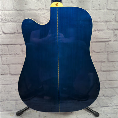 Cort MR 727F Korean Dreadnought  Blue Acoustic Guitar