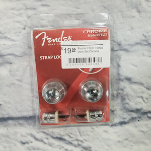 Fender FSLC1 Strap Lock Set Chrome