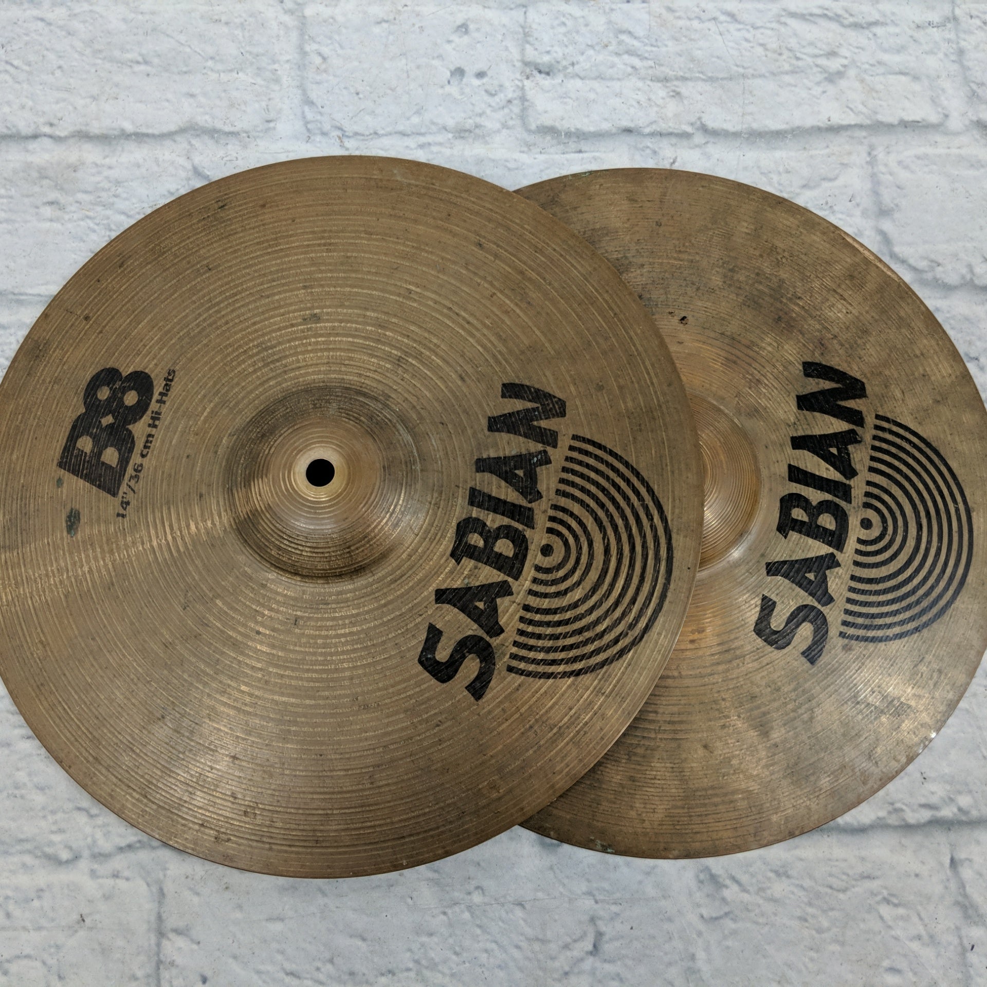 Sabian B8 14" Hi Hat Cymbals