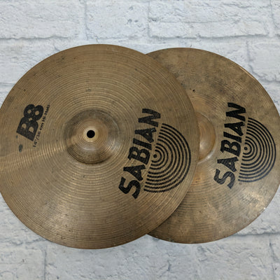 Sabian B8 14" Hi Hat Cymbals