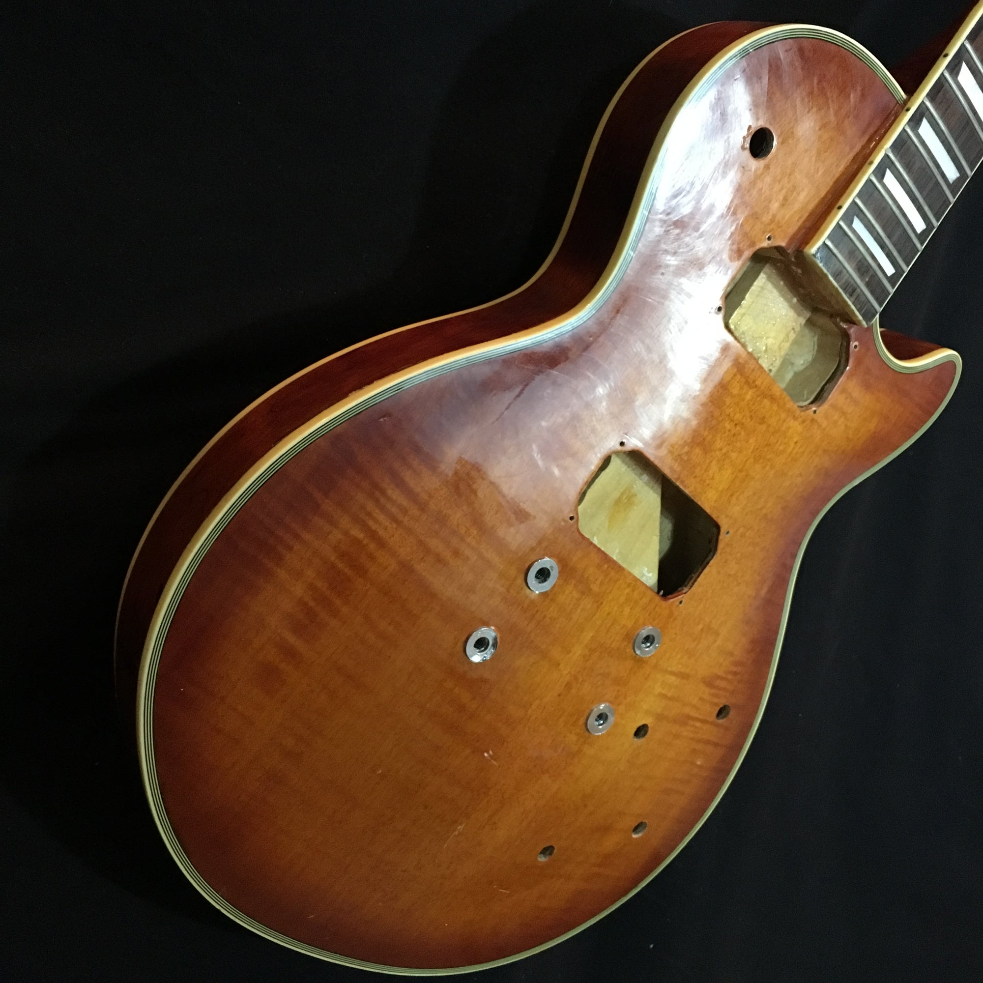 Unknown Brand LP Style Electric Guitar Body/Neck