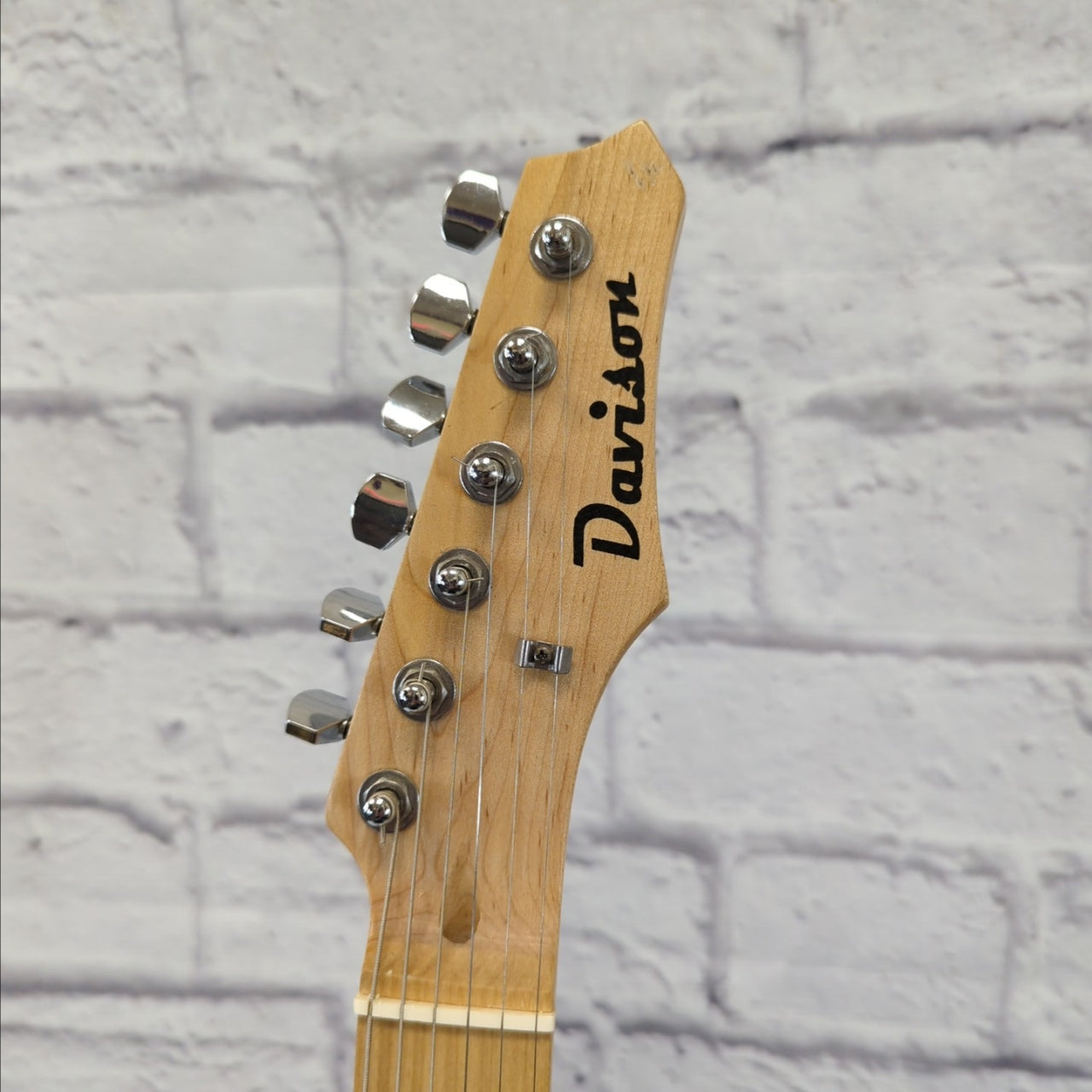 Davison Guitar Company S Type Electric Guitar Black